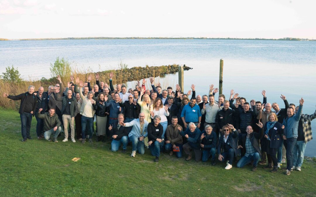 Verhurend Nederland te gast op Forteiland Pampus