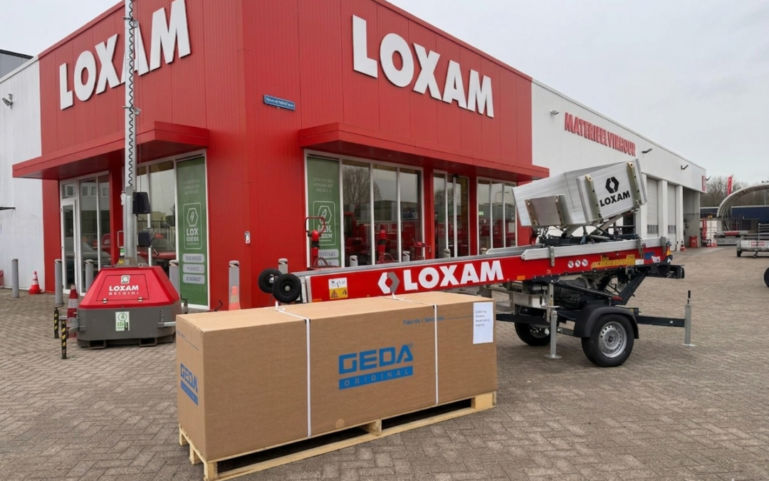 All-up levert nieuwe ladderliften aan Loxam Nederland