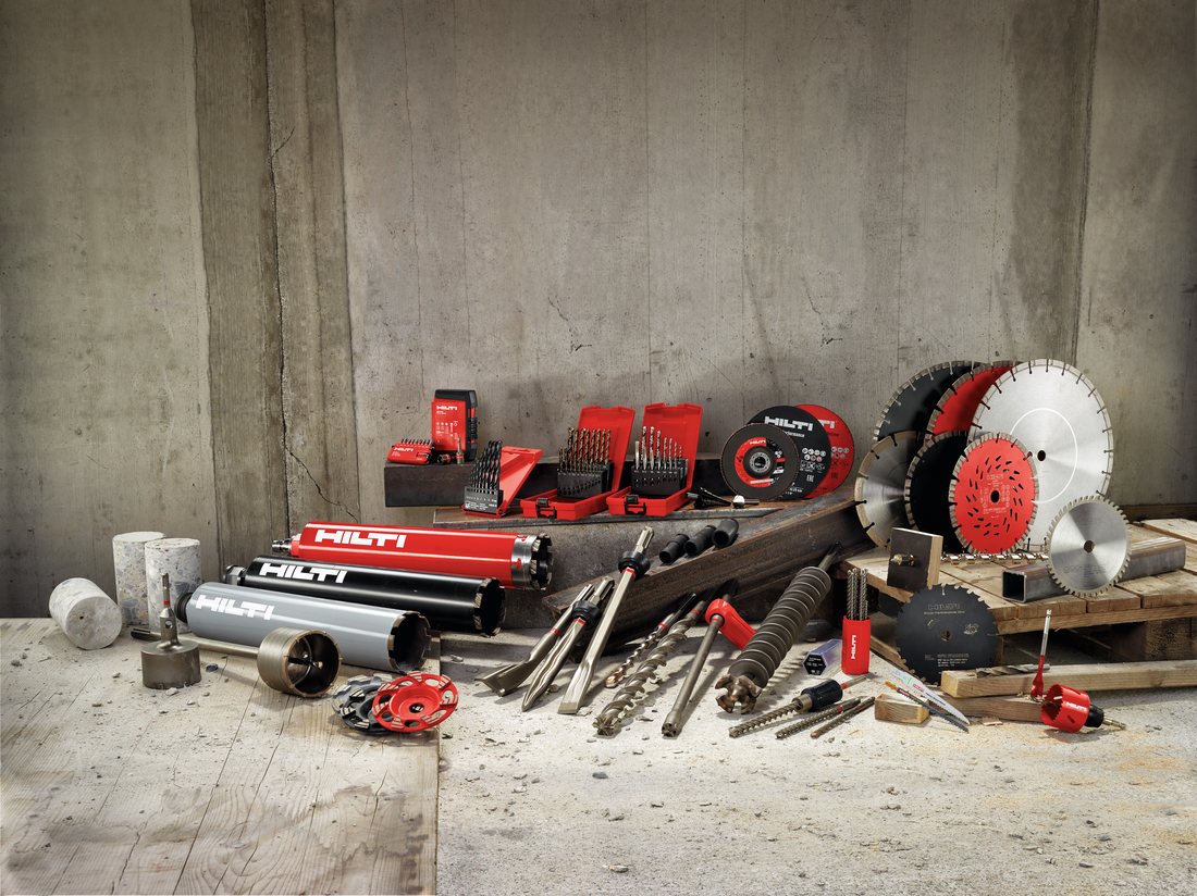 HILTI VERBRUIKSMATERIALEN: DE SLEUTEL TOT RENDEMENT EN KLANTTEVREDENHEID