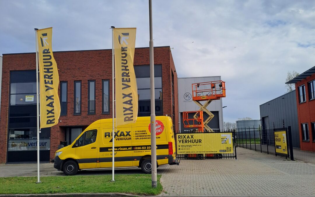 Rixax Verhuur opent de deuren in Almelo!