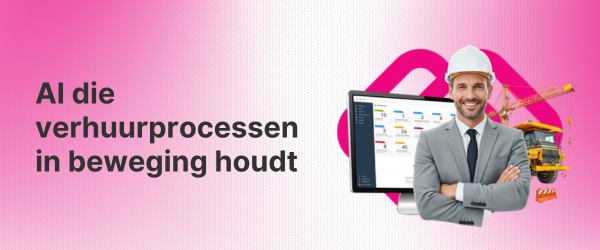 AI in verhuur: benut materieel beter en voorkom stilstand.