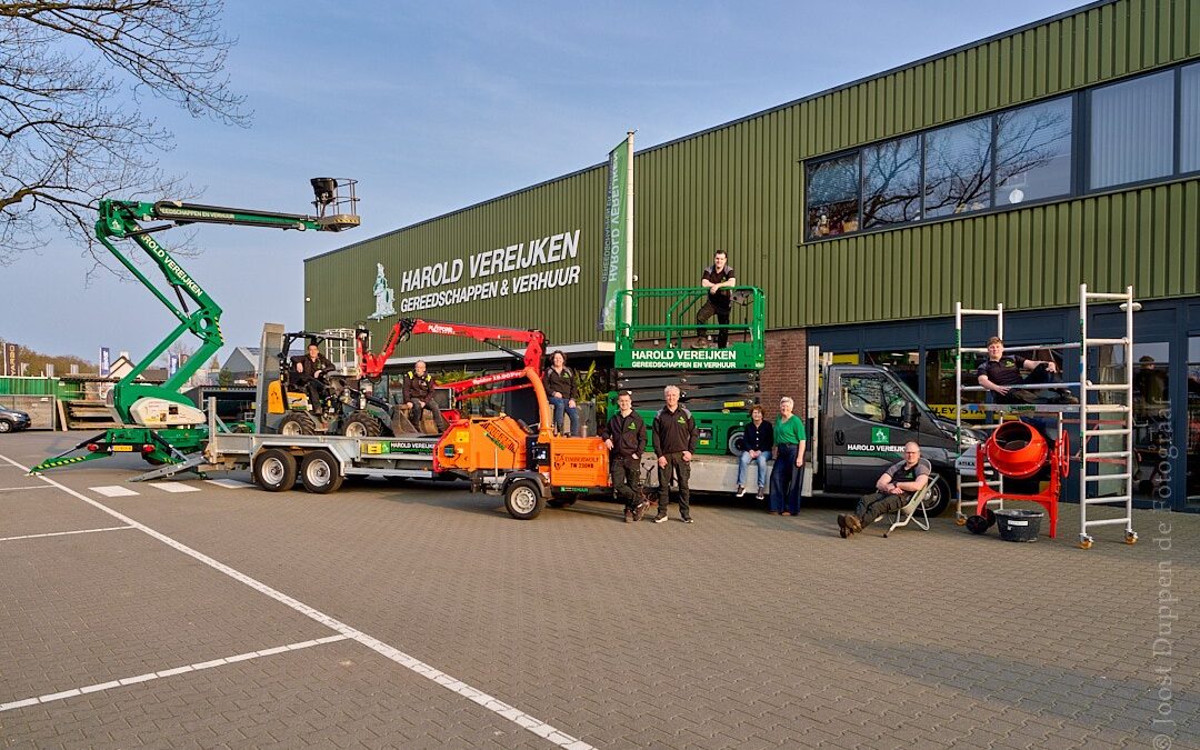 Harold Vereijken Gereedschappen en Verhuur in Mariahout: Alles voor de bouw van een huis, tot en met de tuinaanleg aan toe